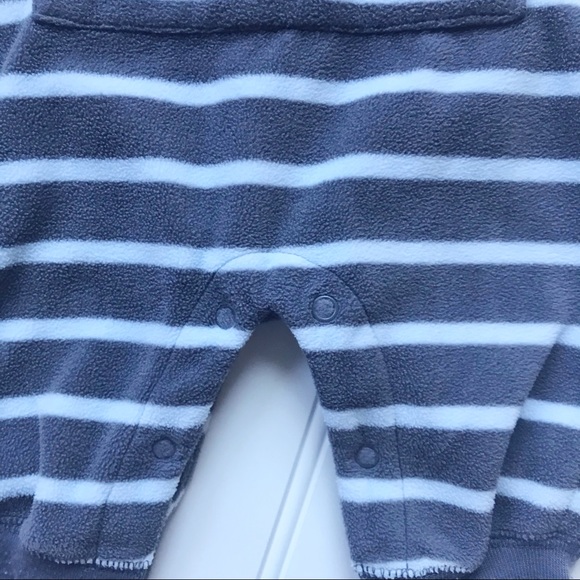 •Carter’s• hooded fleece jumpsuit - Picture 3 of 5